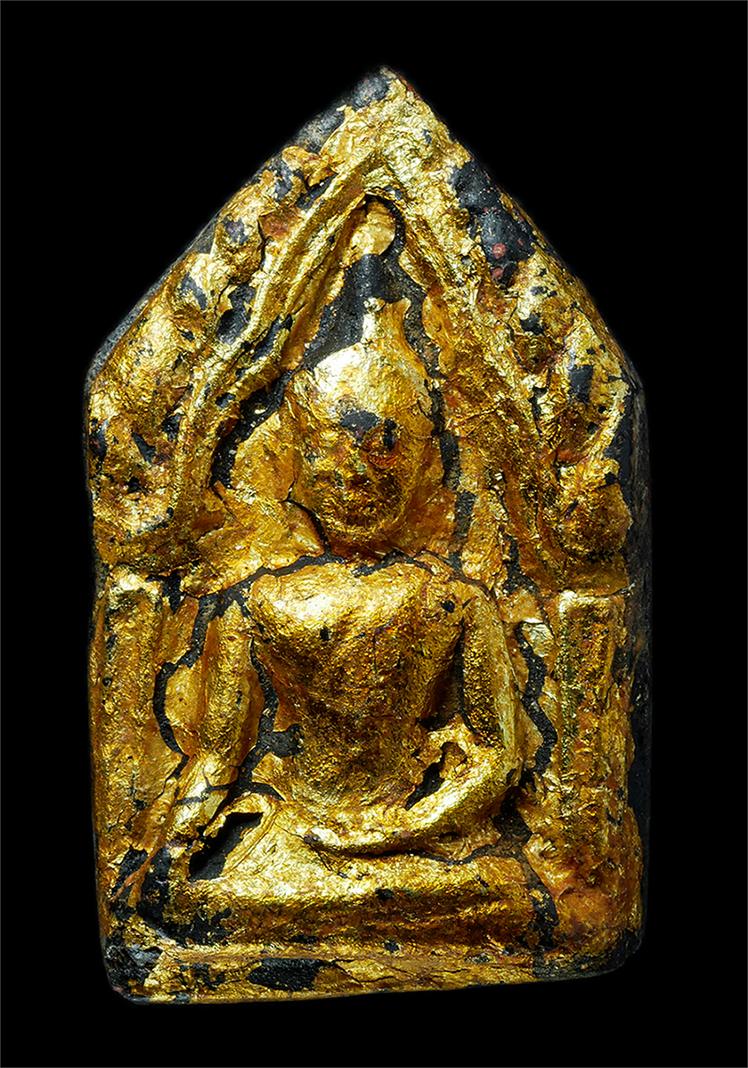 25Oct25 (77)p.jpg - พระขุนแผนกรุบ้านกร่าง นะเศรษฐี หลวงปู่อิ่ม ปัญญาวุโธ วัดทุ่งนาใหม่ อ.พิปูน จ.นครศรีธรรมราช ปี2566 เนื้อดิน ผสมผงพุทธคุณ ผงว่าน ลงรักปิดทอง ตอกโค๊ตเงิน [..] | https://kamulet.in.th